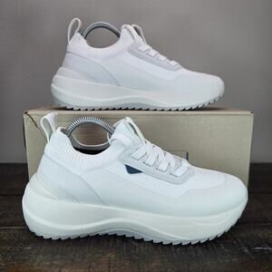 Vessi Stormburst Lowtop Womens Size 5 Waterproof Shoes Sneakers Hiking White